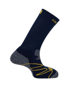 Chaussettes-Salomon-EXIT-Midnight-Blue-Yellow-S01