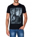 Paul Stragas T-shirt Life Experience Black 843