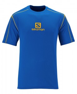 Salomon Stroll Logo Tee M Union Blue