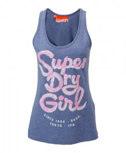 Superdry Débardeur Girl Gritty Menthol Marl TL02