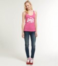 Superdry Débardeur Vintage Logo Bubblegum Pink Body 03