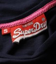 Superdry T-shirt Vintage Glitter Eclipse Navy TL04