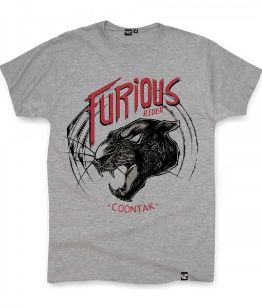 T-shirt PANTHER Heather Grey Coontak