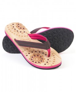 Zohula Hoku Fuchsia Flip Flops 01