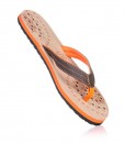 Zohula Hoku Orange Flip Flops 05