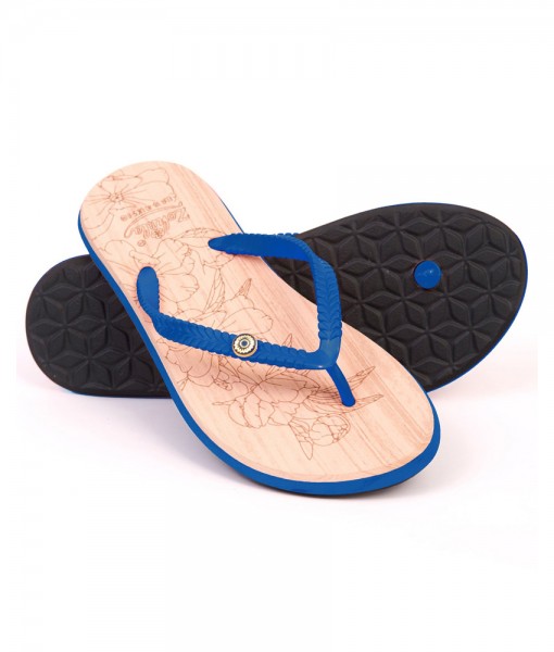 Zohula Ola Blue Flip Flops