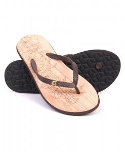 Zohula Ola Chocolate Flip Flops