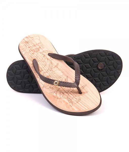 Zohula Ola Chocolate Flip Flops