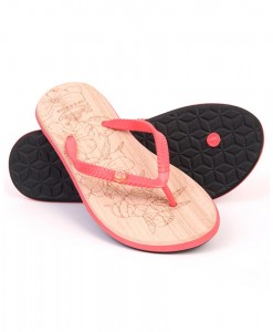 Zohula Ola Coral Flip Flops