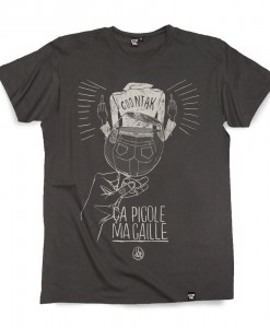 T-shirt PICOLE MA CAILLE Coontak