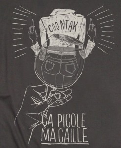 T-shirt PICOLE MA CAILLE Coontak Zoom