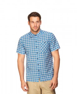 Chemise The North Face Hypress SS Drummer Blue  D02