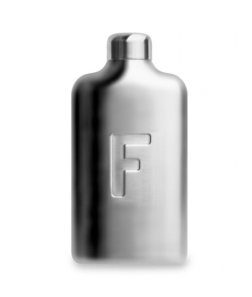 Fred Water Flask Brushed Stainless Steel