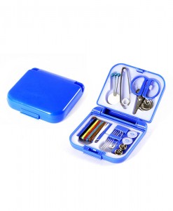 Mini kit de couture bleu G02