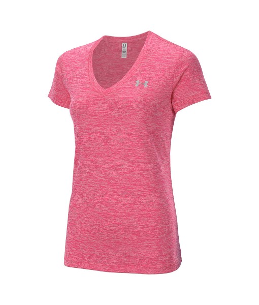 T-Shirt en V Under Armour Twist Tech Femme 683 F05