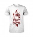 T-shirt Sutsu Find The Long Way Home W