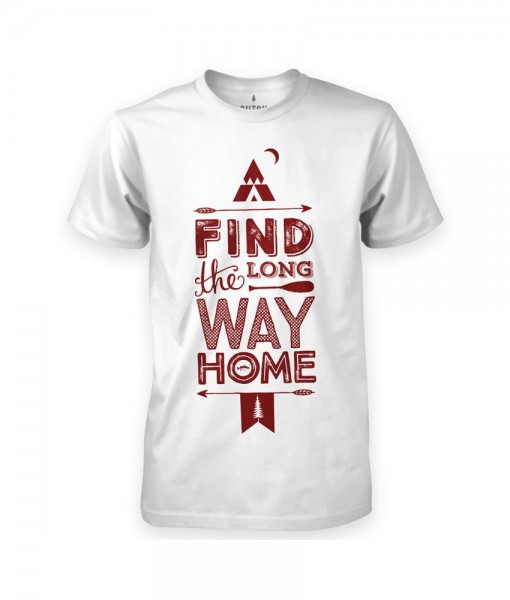 T-shirt Sutsu Find The Long Way Home W