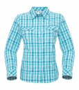 The North Face Boulder Kassie Shirt Ion Blue Plaid D03