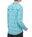 The North Face Boulder Kassie Shirt Ion Blue Plaid D04