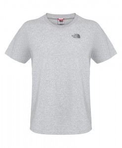The North Face T-Shirt Dome Biker Heather Grey  D02