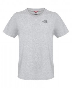 The North Face T-Shirt Dome Biker Heather Grey  D02