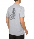 The North Face T-Shirt Dome Biker Heather Grey  D04