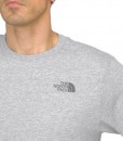 The North Face T-Shirt Dome Biker Heather Grey  D05