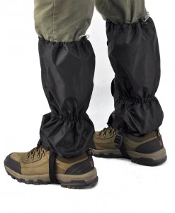 Highlander Walking Gaiters Black H01