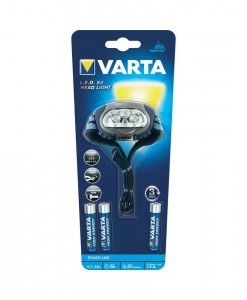 Lampe frontale VARTA Power Line LED x 4 Head Light R01