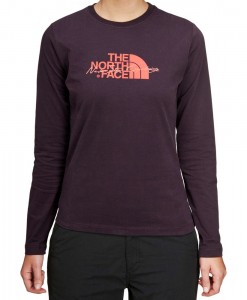 T-Shirt The North Face Statement LS Baroque Purple D01