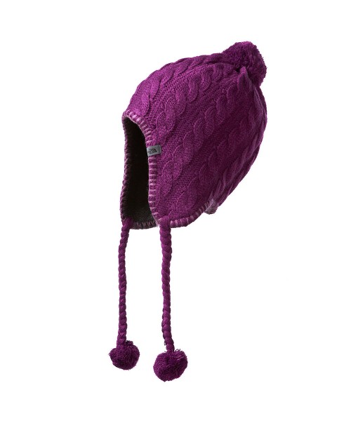The North Face Fuzzy Earflap-Beanie Premiere Purple F01