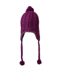 The North Face Fuzzy Earflap-Beanie Premiere Purple F02