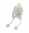 The North Face Fuzzy Earflap-Beanie Vaporous Grey F00