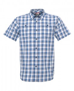 The North Face Sentinel Spire Woven SS Shirt Nautical Blue