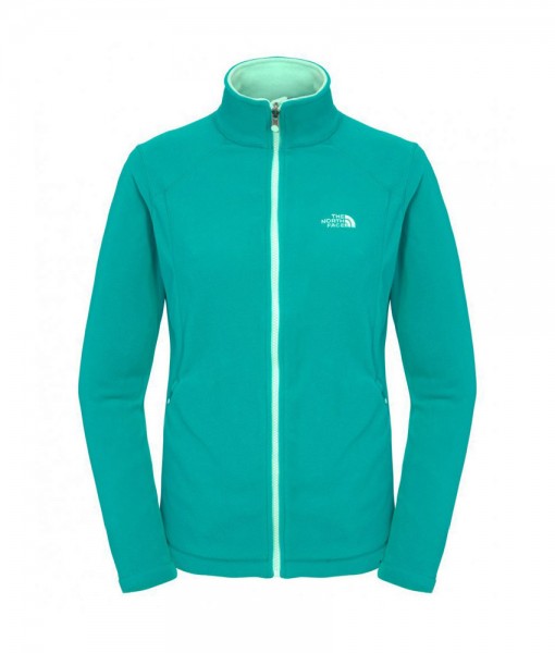 Veste Polaire zippée 100 Glacier The North Face Jaiden Green S02