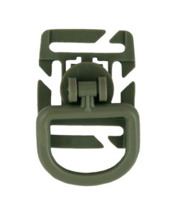 Tactical Teddy Boucle 360 Rotation D-Ring Clips MOLLE Foliage Green