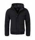 Jack and Jones Row Bomber Jacket Black J01