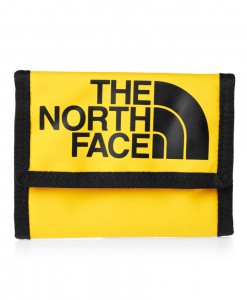 The North Face Base Camp Wallet Yellow Black TNF