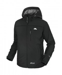 Trespass Manaslu SoftShell Jacket TP75 Black T01