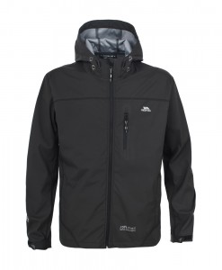 Trespass Manaslu SoftShell Jacket TP75 Black T02