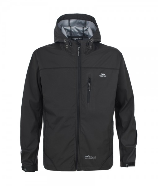 Trespass Manaslu SoftShell Jacket TP75 Black T02