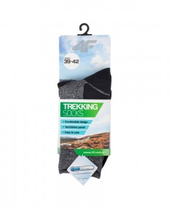 Chaussettes 4F Trekking Socks SOUT002 Black