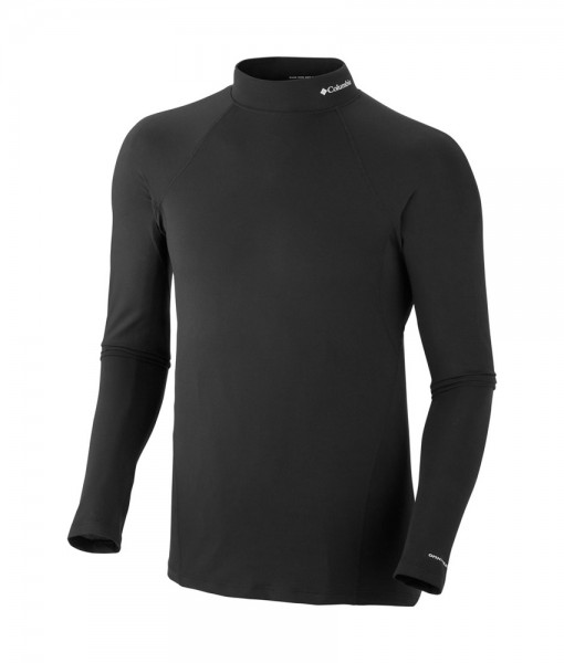 Columbia Mens Baselayer Midweight Mock Neck LS C02