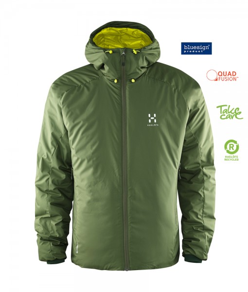 Veste Haglofs BARRIER III HOOD Juniper Terres Extremes