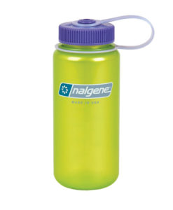 Nalgene Everyday 500ml Wide Mouth Key lime Purple Cap