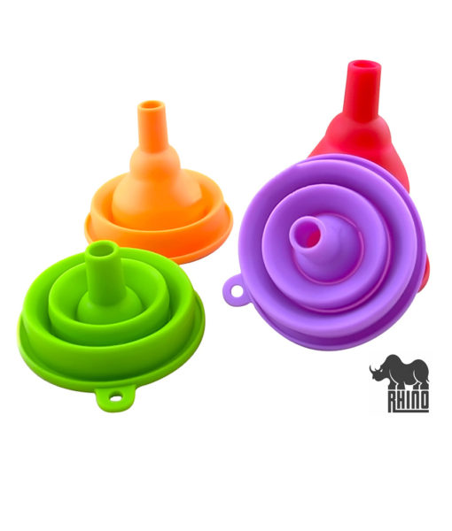 Entonnoir pliable en silicone Rhino Silicone Funnel