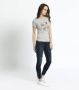 T-shirt 4F TSD Bio Graphic Grey Melange Women TSD014 F04