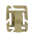 Tactical Teddy Tube Clip Hydration 360 MOLLE Tan