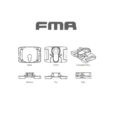 FMA S-Lite MOLLE System Strobe Light