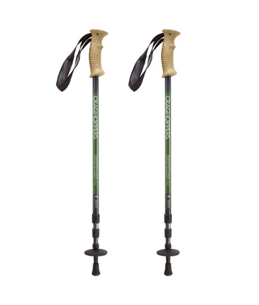 Bâtons de marche Craghoppers Adventure Shock Absorber 2PK Cadet Ashen